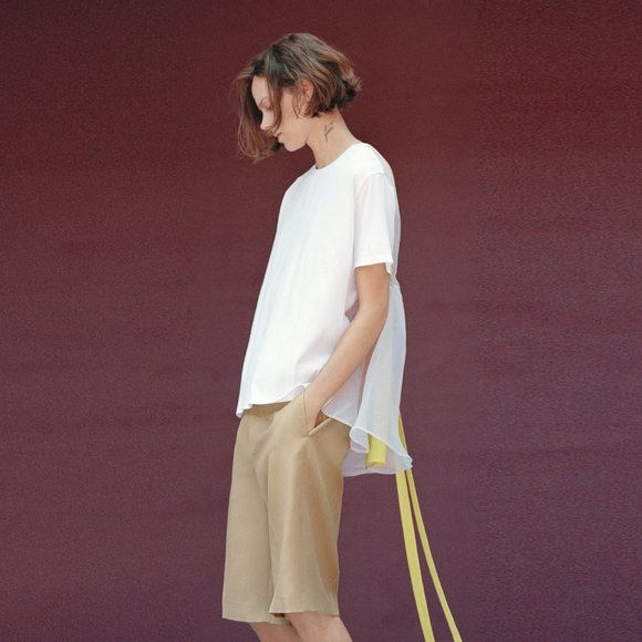 NEW! Zara Organza Oversized TOP with  ECO Friendly Cotton , Size M - Picture 6 of 16